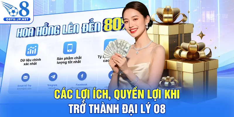 Các lợi ích, quyền lợi khi trở thành đại lý O8